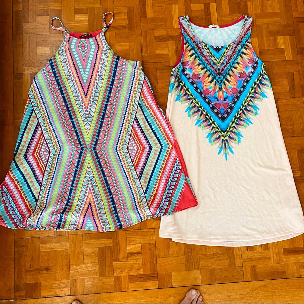 Bright Summer Dresses (Set of two)